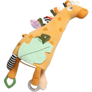 Sebra Glenn The Giraffe Aktivitetslegetøj - Legetøj Polyester Gul - 300130053