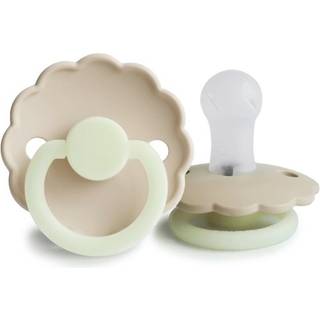 FRIGG Daisy Rund Silikone Cream Night/Croissant night - Flere størrelser