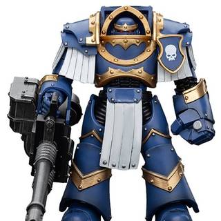 Warhammer The Horus Heresy Action Figure 1/18 Uitramarines Cataphractii Terminator Squad Terminator with Reaper Autocannon 14 cm