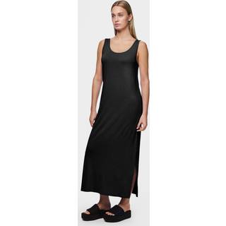 Pieces Dame Sofia Tank Ankel Kjole Sort