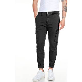 Replay Jaan Hyperflex Cargo Pants Black