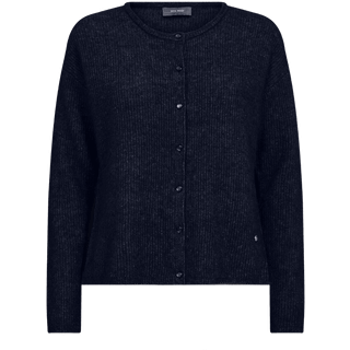 Mos Mosh Mmalmine Knit Cardigan Strik 158680 Salute Navy (S)
