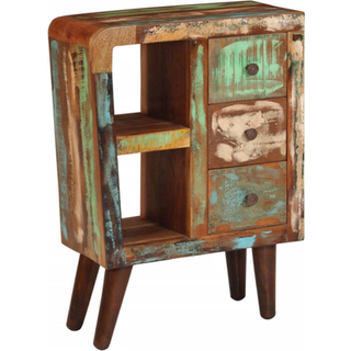 Skænk 55X30X80 Cm Massivt Genbrugstræ