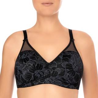 Felina Vision Bloom Wireless Moulded Bra - Black - B 90