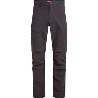 Craghoppers Men's Nosilife Pro Convertible Trouser III Black Pepper, 38-R