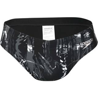 Men's Allover 7cm Brief Black/Grey