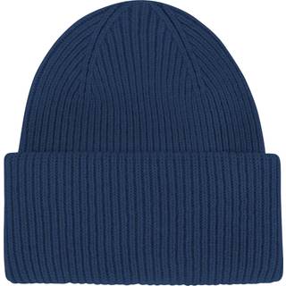 Merino Wool Hat Marine Blue (One Size)