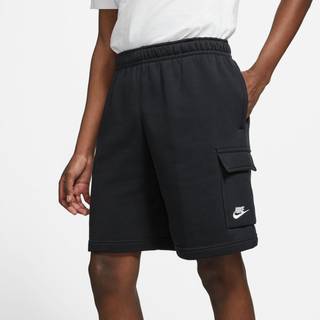 Nike Club Logo Cargo Shorts Black
