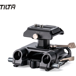 Tilta Arca height-adjustable 15mm LWS base plate - black