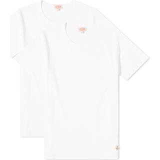 Armor-lux 2-Pack Crew Neck T-Shirt White/White