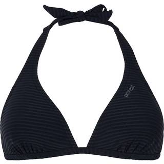 Protest Women's Mixcaviar Halter Bikini Top B&C-Cup Bikinitop Damer størrelse 40 - Cup: C farve sort