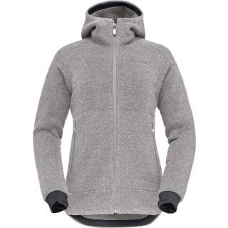 Norrøna Women's Femund Warmwool3 Hood Fleecejakke Damer størrelse M farve grå