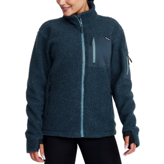 Bigfoot Pile Fleece Dame Moonlit Ocean, Størrelse:L - Dame > Overdele > Fleece & Midlayers