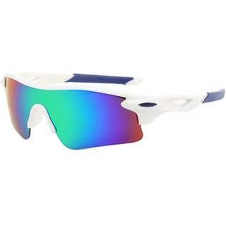 Mars cykelbriller til børn - blå/hvid