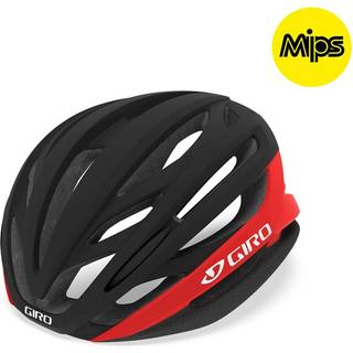 Giro Unisex Syntax MIPS Mat Black Bright Red, Matte Black/Bright R, S