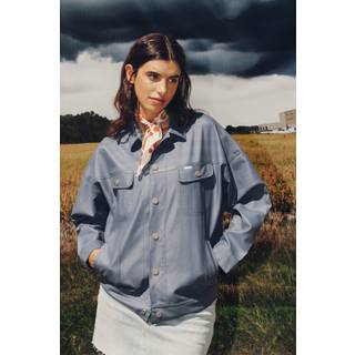 Women’s Lee x STUTTERHEIM Storm Rider Jacket Ash Blue - Ash Blue - S