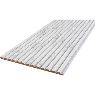 Fibrotech STONE akustikpanel, 520 x 2440 mm, Marble White