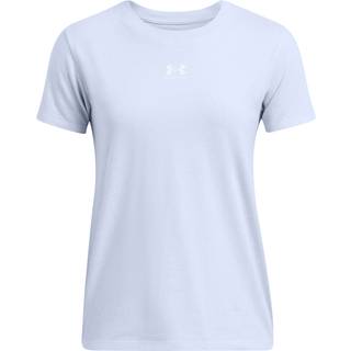 T-shirt Under Armour UA Rival Core SS-BLU 1383648-464 Størrelse S