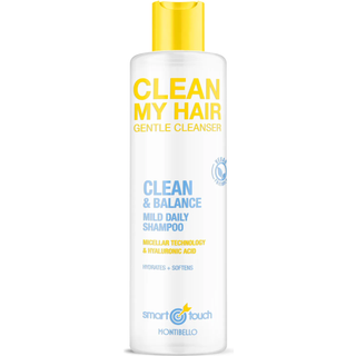 Montibello Smart Touch Clean My Hair Rensende og nærende shampoo til hverdagsbrug Også egnet til farvet hår 300 ml - 300 ml