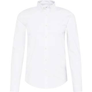 Yarn Dyed Oxford Skjorte, White, M