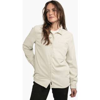 Schöffel Women's Blouse Lodos Bluse Damer størrelse 38 farve beige/hvid