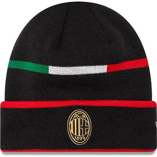 AC Milan 1995 Black Cuff Knit Beanie Hat newera adult unisex Black newera adult unisex Black newera adult unisex Black newera adult unisex Black newer - Osfm