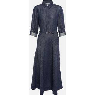 Gabriela Hearst Marley denim midi dress - blue - M