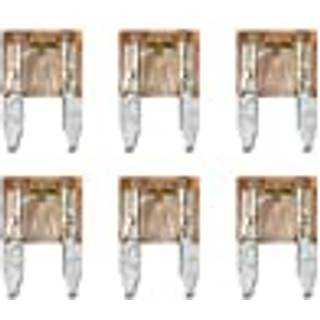 Mini Sikring ATS 7,5A - M/ SMD LED Advarselslys - 6 stk  - Hurtig levering