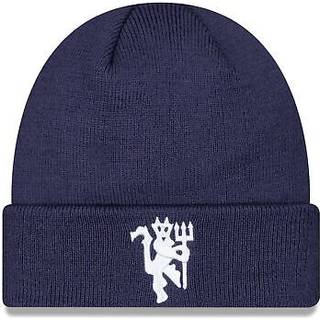 Manchester United FC Seasonal Navy Cuff Knit Beanie Hat newera adult unisex Blue newera adult unisex Blue newera adult unisex Blue newera adult unisex - Osfm