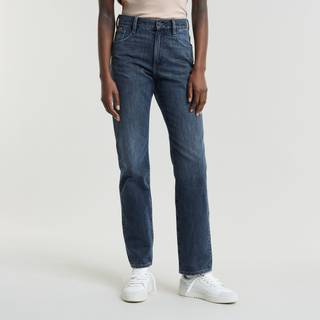 Viktoria High Straight Jeans - Dark blue - Women
