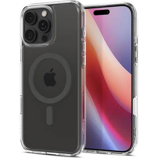Spigen Ultra Hybrid T MagFit (iPhone 16 Pro) - Gennemsigtig/grå