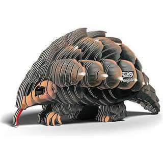 Eugy Pangolin 3D -puslespil - 30 stykker miljøvenlig uddannelseslegetøjspuslespil til drenge piger og børn i alderen 6