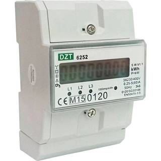 ELTECO kWh måler LCD 3F kl.1 80A MID DZT6252-MID