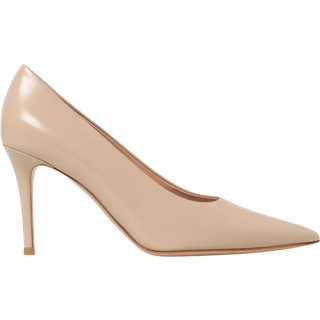 Gianvito Rossi Robbie leather pumps - neutrals - EU 37