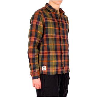 Iriedaily Chillax Lumber Shirt Skjorte Herrer størrelse M farve brun