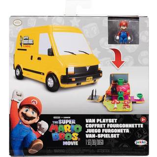 Nintendo Super Mario Bros Movie Mini World Van Playset