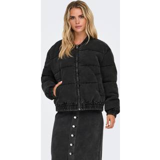 Only - - Onlqueen Ls Puff Dnm Jacket Gua - X-Small
