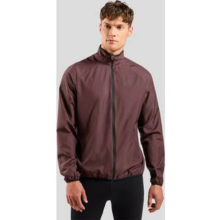 Odlo Essential Light Running Jacket Men - Brown, Size M - brown
