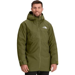 The North Face Men's Mountain Range Down Parka Forest Olive, L