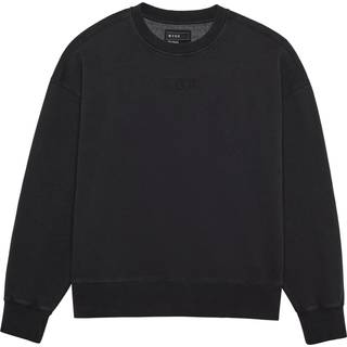 Fox Men's Wordmark Oversized Fleece Crew Black, S