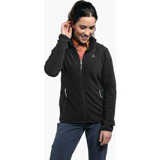 Schöffel Women's Fleece Jacket Ash Fleecejakke Damer størrelse 34 farve sort