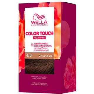 Wella Professionals Nuancer Color Touch Fresh-Up-Kit 4/0 Mellembrun 130 ml (1.031,00 kr / 1 l) - 130 ml