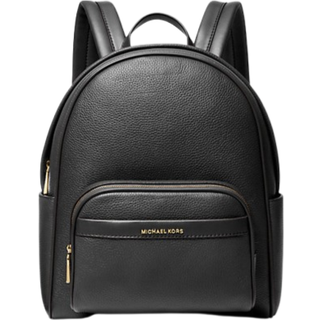 MK Bex Medium Pebbled Leather Backpack - Black - Michael Kors - ONE SIZE