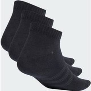 Thin and Light Sportswear Low-Cut sokker, 3 par - Black / White - 40-42