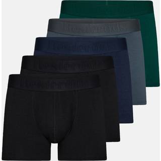 Resteröds 5-pak Organic Cotton Boxer - Black/Green - Small * Kampagne *