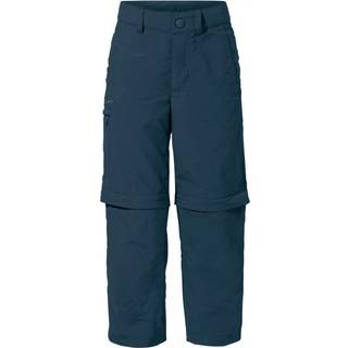 Vaude Kid's Detective Antimos Zip-Off Pants Zip off-bukser Børn størrelse 92 farve blå