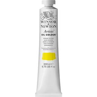 Artists oil colour 200ml winsor yellow 730