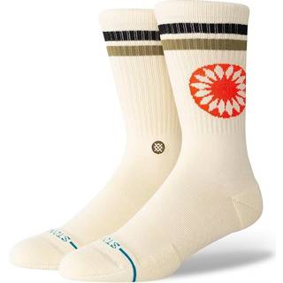 Stance Sun Dial Crew Strømper - L - cream