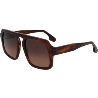 Victoria Beckham Kvinde VB674S 227 Solbriller Acetat Brun Firkantet Normal