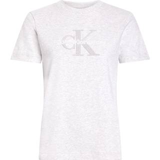 Chenille Monogram T-shirt - Grey - XXS